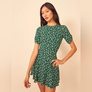 NWT Reformation Gracie Mini Dress in Annette Floral Size 4